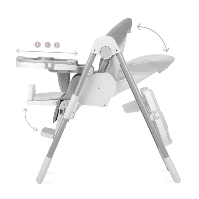Scaun de masa Gwaju, Momi, Light Grey KRTKRKA00023