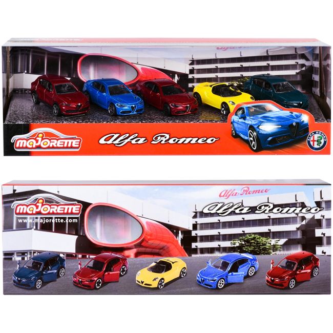 Set majorette alfa romeo cu 5 masinute hubs212053178sii