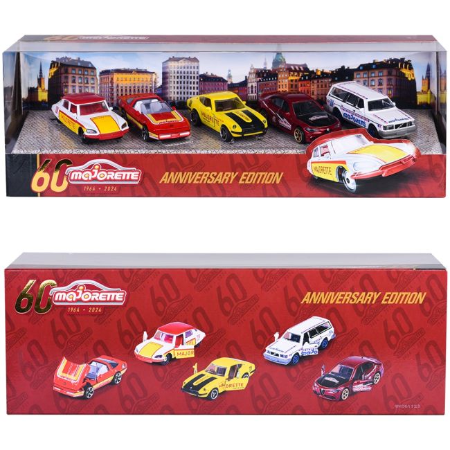 Set majorette anniversary edition cu 5 masinute hubs212054101