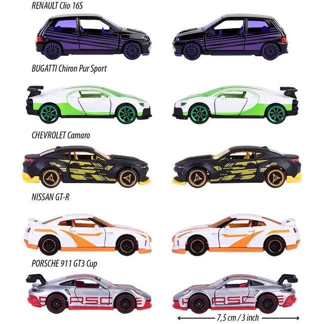 Set majorette limited edition 10 cu 5 masinute hubs212054035