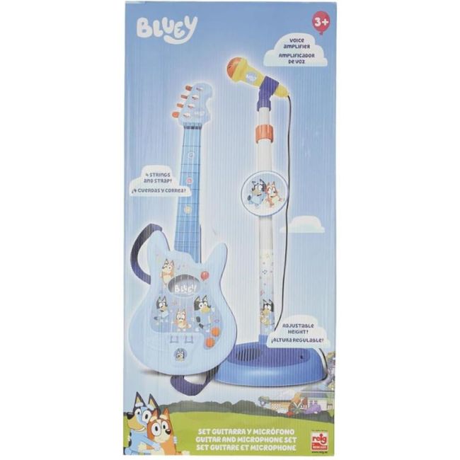 Set chitara si microfon bluey rg2434