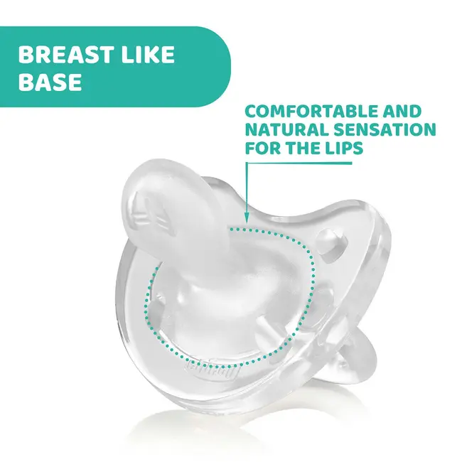 Suzeta anatomica Chicco PhysioSoft, silicon, roz, 16-36luni CHC7309193-7