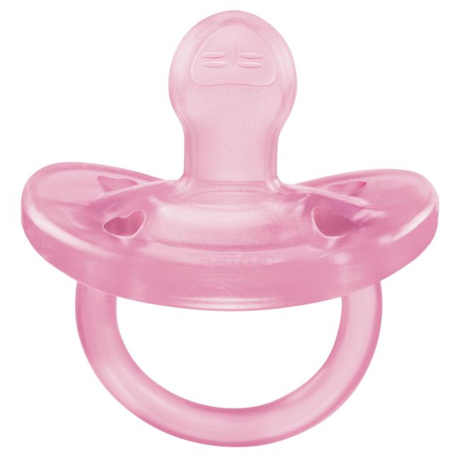 Suzeta anatomica Chicco PhysioSoft, silicon, roz, 6-16luni CHC7309192-7