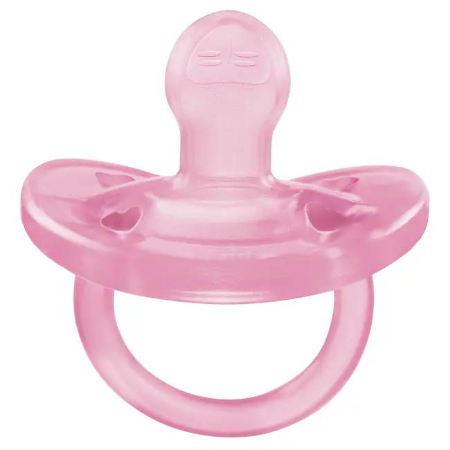 Suzeta anatomica Chicco PhysioSoft, silicon, roz, 6-16luni CHC7309192-7