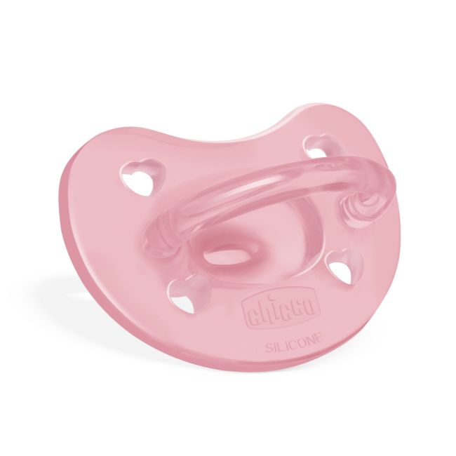 Suzeta anatomica Chicco PhysioSoft, silicon, roz, 6-16luni CHC7309192-7
