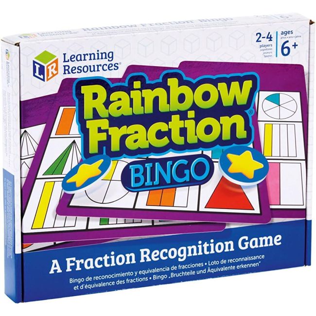 Joc bingo - curcubeul fractiilor