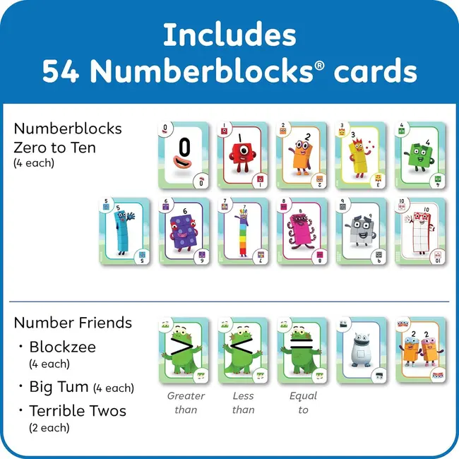 Joc de carti - numberblocks&reg;