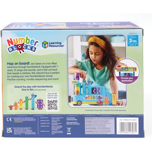 Joc de rol  - numberblocks® si autobuzul curcubeu