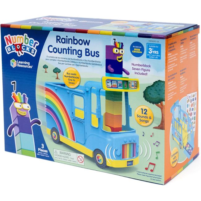 Joc de rol  - numberblocks® si autobuzul curcubeu