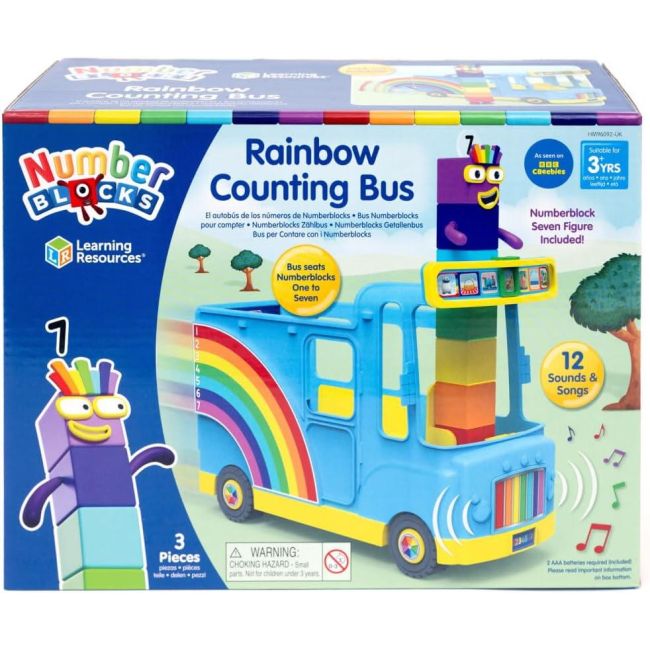 Joc de rol  - numberblocks® si autobuzul curcubeu