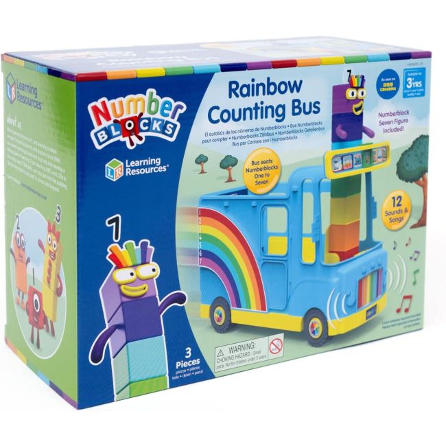 Joc de rol  - numberblocks® si autobuzul curcubeu