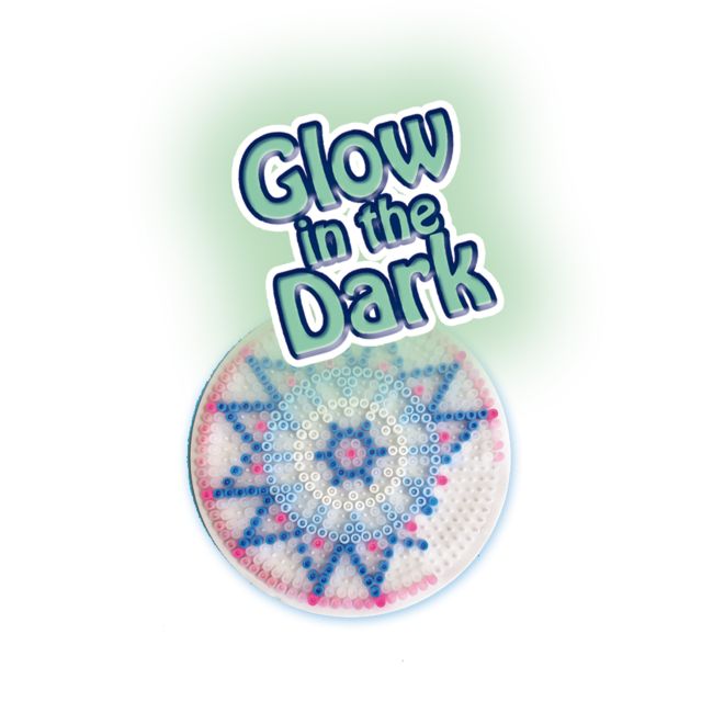 Set creativ Beedz - Margele de calcat Capcana de vise Glow in the Dark