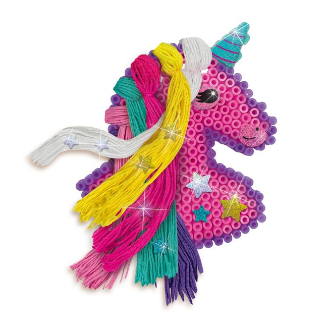 Set creativ Beedz - Margele de calcat Unicorn cu coama