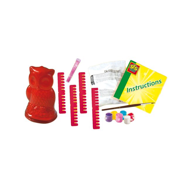 Set creativ mulaj si pictura - Bufnita