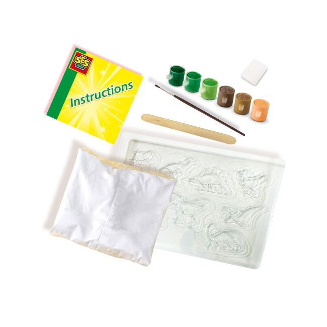 Set creativ mulaj si pictura - Lumea dinozaurilor