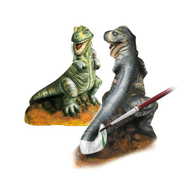 Set creativ mulaj si pictura - T-rex