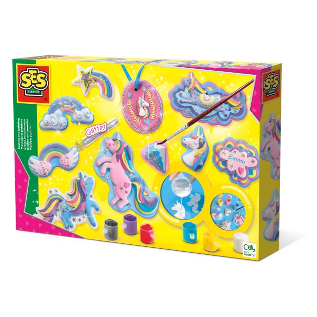 Set creativ mulaj si pictura - Unicorni