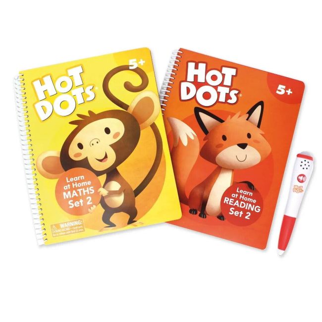 Set hot dots® - calculez si citesc in lb engleza (set 2)