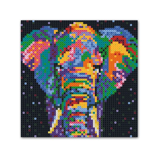 Set margele de calcat Beedz Art - Elefant fantasy