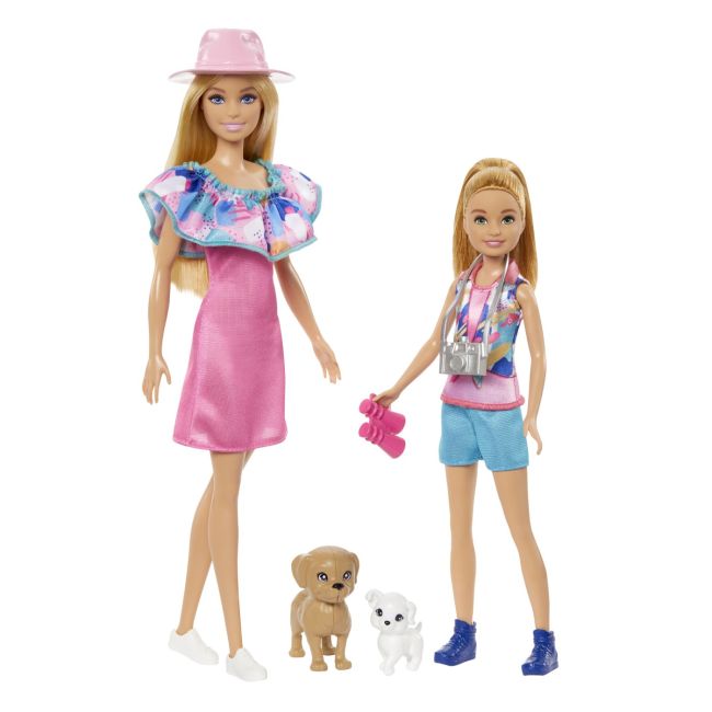 BARBIE SI STACIE SET PAPUSA BARBIE SI PAPUSA STACIE IUBITOARE DE CATEI VIVMTHRM09