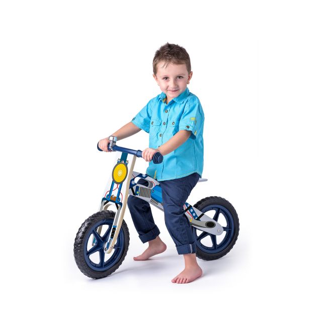 Bicicleta de echilibru - albastru