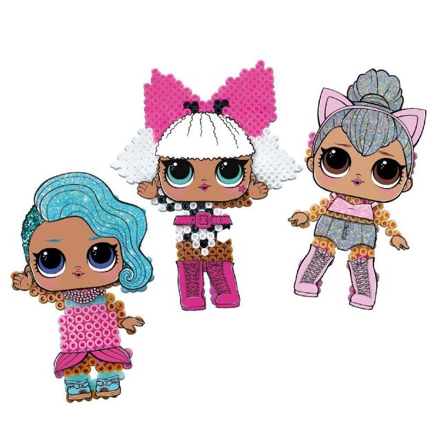 L.O.L. - Set creativ margele de calcat Beedz