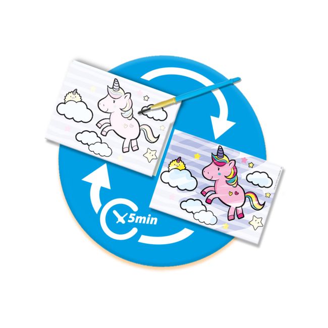My first - Coloreaza cu apa animale fantasy