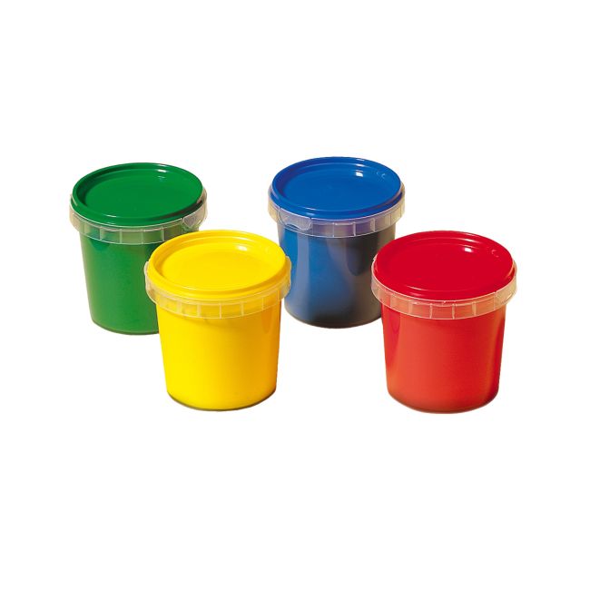 My first - Set acuarele pentru degete 4 x 145 ml