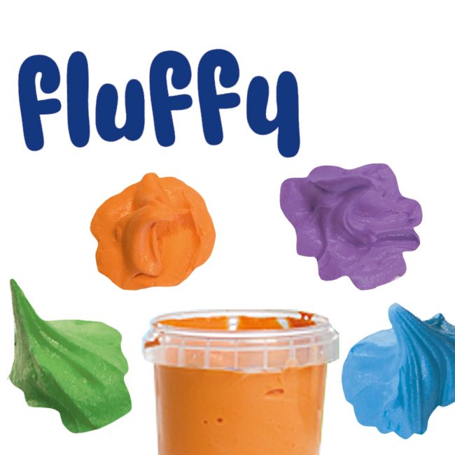 My first - Set acuarele pufoase pentru degete 4 x 120 ml