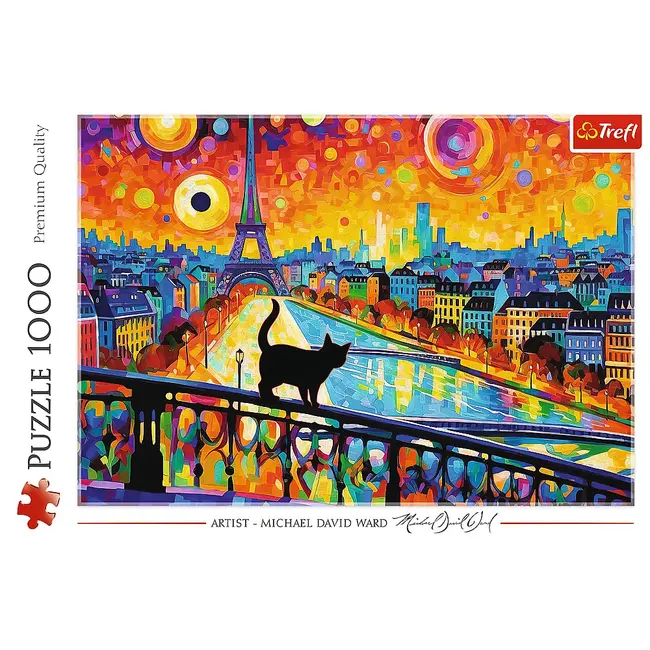 PUZZLE TREFL 1000 PISICA DIN PARIS VIV10795