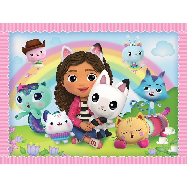 PUZZLE TREFL 2IN1 MEMO GABBYS DOLLHOUSE GABI SI PRIETENII EI VIV93382
