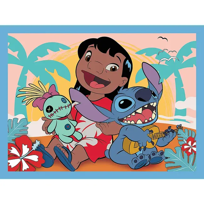 PUZZLE TREFL 2IN1 MEMO MOOMIN DISNEY STITCH LILO VIV93585