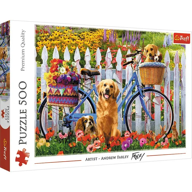 PUZZLE TREFL 500 AVENTURA CATELUSILOR VIV37450
