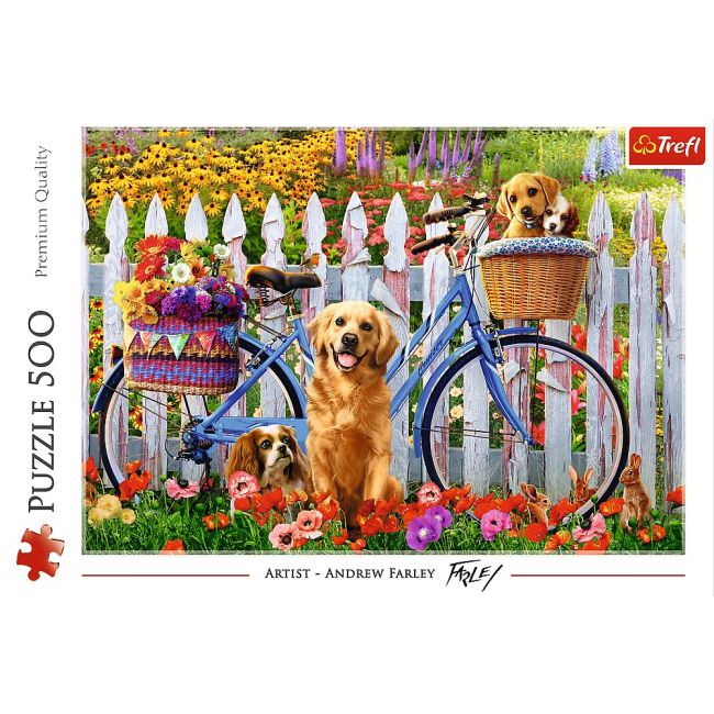 PUZZLE TREFL 500 AVENTURA CATELUSILOR VIV37450