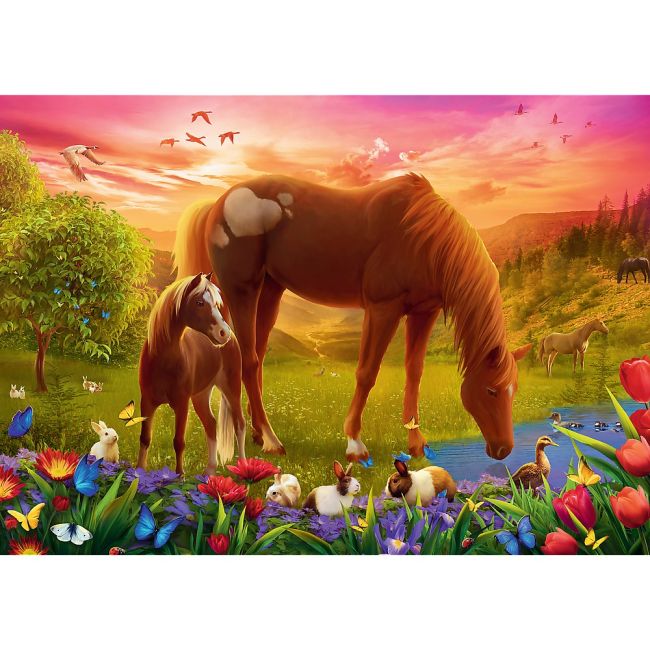 PUZZLE TREFL 500 CALUTII LA APUS VIV37451