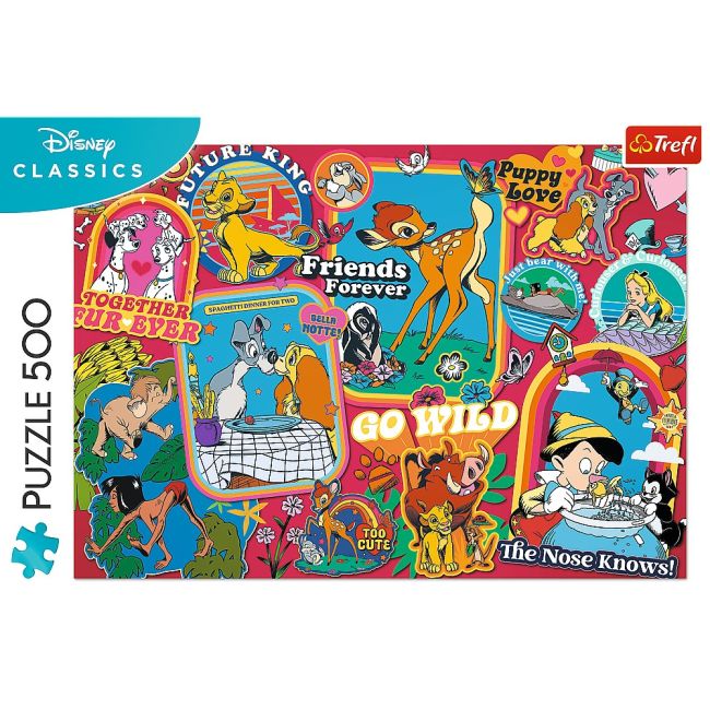 PUZZLE TREFL 500 LUMEA DISNEY VIV37465