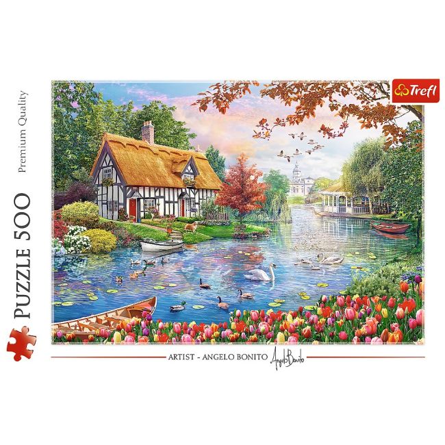 PUZZLE TREFL 500 REFUGIUL TACUT VIV37476