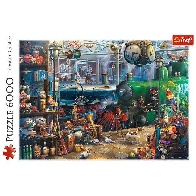 PUZZLE TREFL 6000 STATIA DE TREN VIV65004