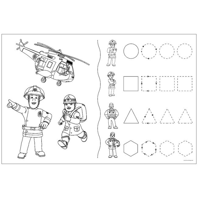 PUZZLE TREFL PRIMO 24 SUPER MAXI POMPIERUL SAM ECHIPA POMPIERILOR VIV41015