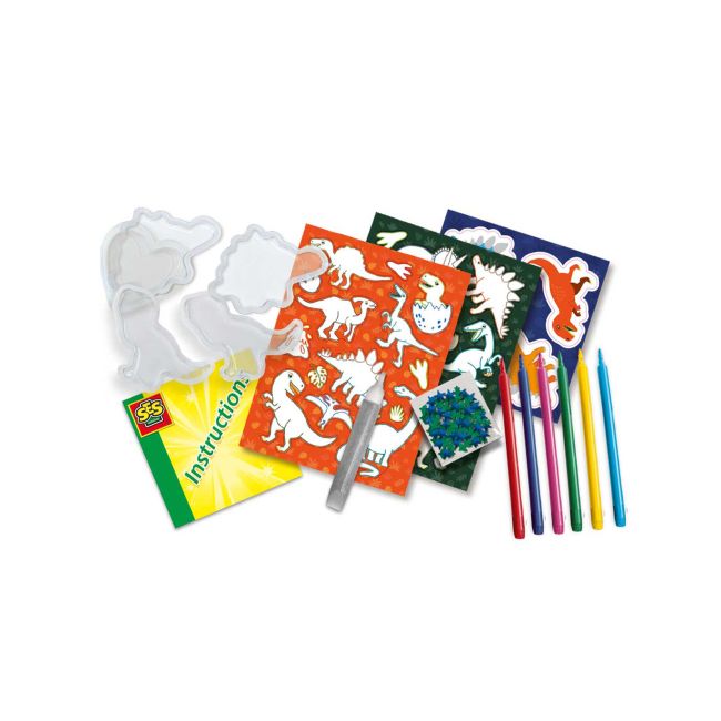 Set creativ - Autocolante dinozauri