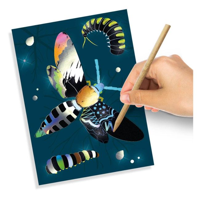 Set creativ - Razuieste insecte holografice