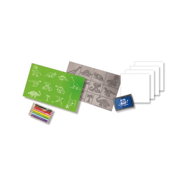 Set creativ - Stampile cu dinozauri