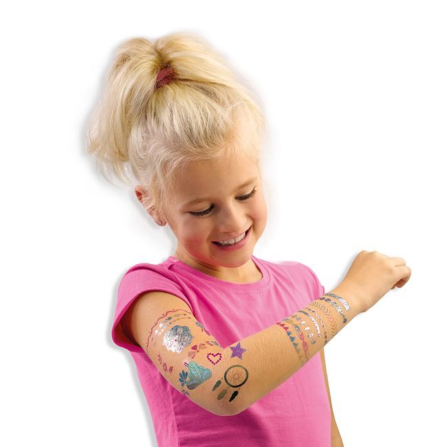 Set creativ - Tatuaje pentru copii de lux 3 in 1