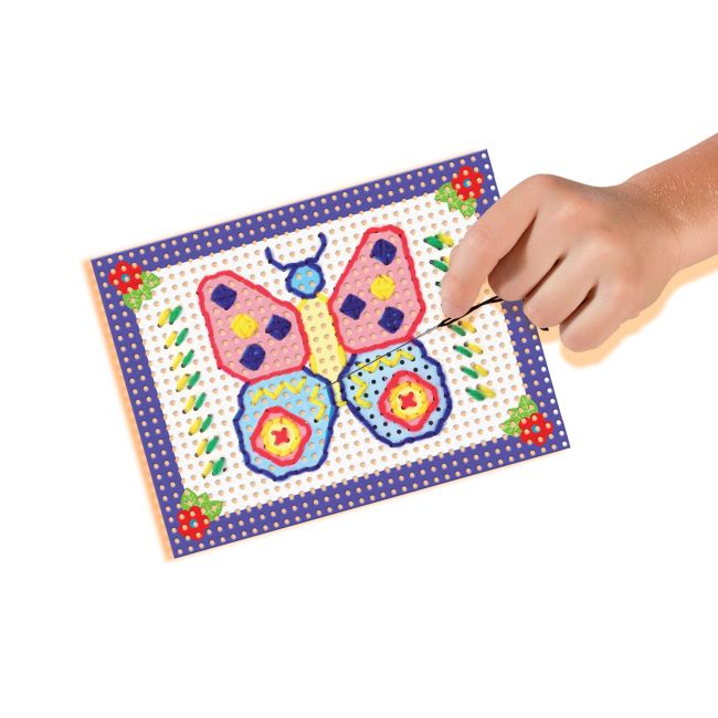 Set creativ copii - Invat broderie