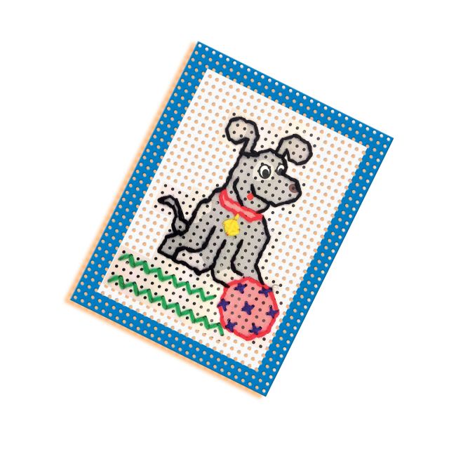 Set creativ copii - Invat broderie