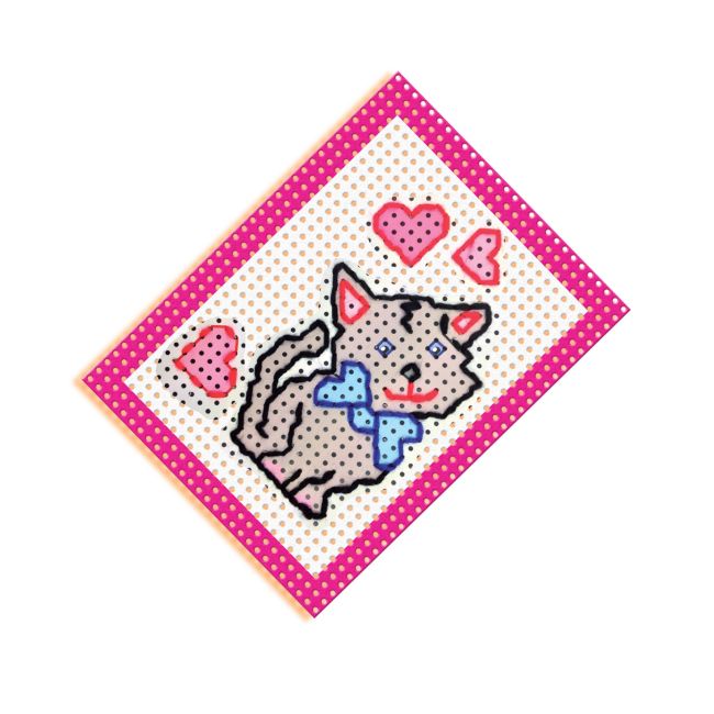 Set creativ copii - Invat broderie
