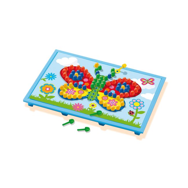 Set creativ de jucarie mozaic - Jucarie Tabla mozaic cu carduri
