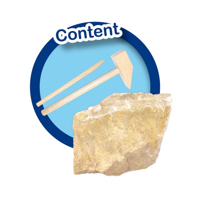 Set de arheologie pentru copii cu dinozaur