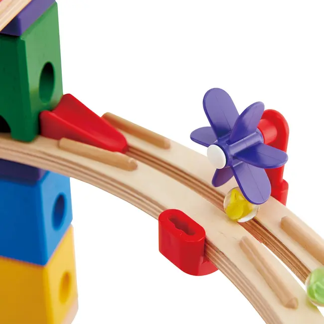 Jucarie copii Quadrilla - circuit cu bile - Cursa (58 piese)