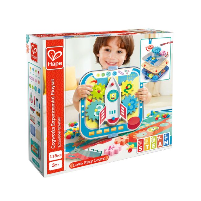 Jucarie din lemn - Set de joaca roti zimtate